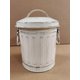 thumbnail image 1 of Fireplace Ash Bucket Metal Ash Bucket With Lid Metal Storage Bucket Home Ash Bucket, 1 of 2