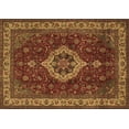 thumbnail image 1 of Ahgly Company Indoor Rectangle Medallion Brown Traditional Area Rugs, 5' x 7', 1 of 4