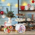 thumbnail image 3 of CUITING 6 Pcs Plastic Candy Jar with Lid for Candy Buffet with 6 Pcs Mini Acrylic Plastic Kitchen Scoop 7.7 oz Clear Candy Container Plastic Cookie Jar for Kitchen Counter, 3 of 8