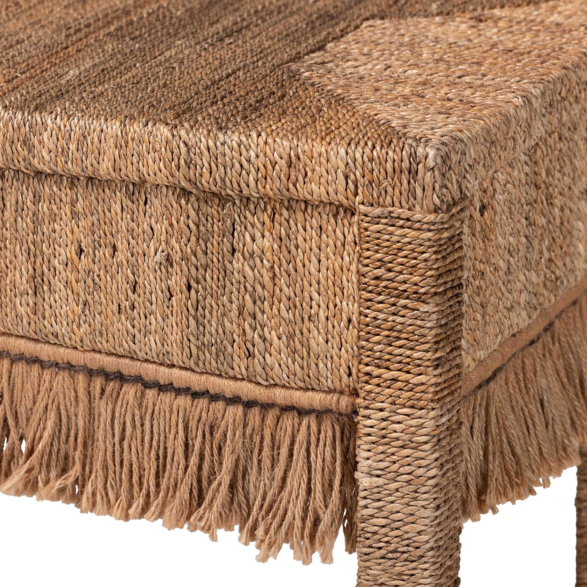 bali & pari Fiona Coastal Console Table, Natural Brown