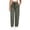 Army Green, variant on Athletic Cargo Pant For Womens Liweisiy Drawstring Elastic Waisted Straight Leg Loose Pants Camping Outdoor Trousers With Zipper Pockets Navy S