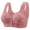 Pink, variant on Early Access Deals Ofreoo Women's Full Coverage Plus Size Comfort Minimizer Bra Wirefree Underwear