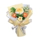thumbnail image 3 of Crochet Flower Bouquet Flores artificiales Decoración del hogar Repita el día del día de la madre para el cumpleaños Día de Acción de Gracias Mamá de Amarillo, 3 of 8