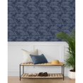 thumbnail image 3 of Tommy Bahama  Shadow Palms Indigo Peel & Stick Wallpaper - 20.5 in. W x 18 ft. L, 3 of 5