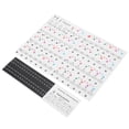 thumbnail image 4 of Piano Key Sticker,Piano Key Sticker Electronic Color Piano Label Sheet Music Stickers Ultimate Comfort, 4 of 14