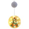 thumbnail image 1 of leyfeng Led Sucker Luces decorativas Lámpara de Navidad Festivo Luces de batería de Navidad Ventana Luces de estrellas Arreglo de amte, 1 of 8