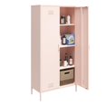 thumbnail image 4 of SystemBuild Evolution Mission District Tall 2 Door Locker Cabinet in Pale Pink, 4 of 17