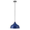thumbnail image 3 of Heath & Cliff Mackenzie Pendant Blue/Polished Nickel Brass, 3 of 7