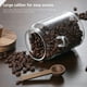 thumbnail image 4 of Tarro de vidrio con tapa hermética de madera y cuchara | Recipiente para café, té, cereales, aperitivos, leche en polvo | Recipiente de vidrio transparente y duradero para organizar la despensa de, 4 of 7