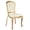 Gold with Ivory Seat and Back, variant on Gold Resin Royal Chair with Gold Vinyl Seat and Tufted Back Similar to Louis Pop Style - Goldwick by Chivari