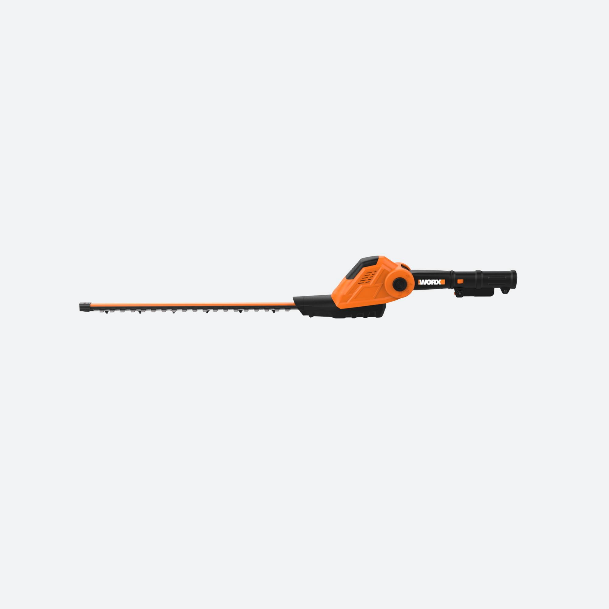 Worx WA0308 20" Hedge Trimmer Head Attachment, Dual-Action Cutting Blades