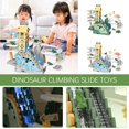 thumbnail image 2 of Dinosaur Race Game Track Toy Kids Climbing Stairs Light&Music Fun Slide, 2 of 8