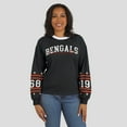 thumbnail image 4 of Women's WEAR by Erin Andrews  Black Cincinnati Bengals Sport Long-Sleeve T-Shirt, 4 of 6