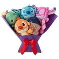 thumbnail image 2 of Disney Stitch & Friends Perfect Valentine Day Gift Plush Bouquet, 2 of 5