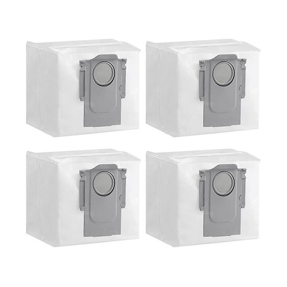 Dust Bag For Roborock Q5+ S7 Maxv Ultra Robot Vacuum ,(4pcs)