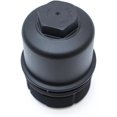 thumbnail image 7 of Engine Oil Filter Housing Cover Cap 06E115405H for Audi A6 A7 3.0L V6 2016-2018 Plastic Black, 7 of 7