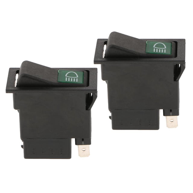 Interruptor del Botón del Faro Macarena 2pcs 2Pins encendido apagado