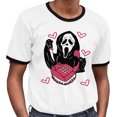 thumbnail image 2 of Ghost Telephone Ringer Tee Shirt Unisex Large White/Black, 2 of 5