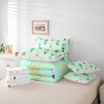 thumbnail image 6 of Castle Fairy Teens Cartoon Nutcracker 7-Piece Twin Bedding Sets,Geometric Plaid Bedding Comforter Set,Merry Christmas Breathable Sheet Sets,Breathable Home Decor, 6 of 8