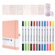 thumbnail image 1 of Kit de Diario Punteado, Cuaderno de Tapa A5 con Páginas Numeradas, Kit de Diario Punteado para Principiantes, Color Rosa, 1 of 5