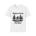 thumbnail image 2 of Beer Drinking Funny Bigfoot Novelty Apparel T-Shirt, 2 of 7