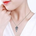 thumbnail image 3 of Stainless Steel Heart Dreamcather Cremation Urn Pendent for Ashes and Chain Ash Holder Necklace for Cremation Ashes Keepsake Memorial Jewelry, 3 of 6
