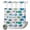 Pink, variant on No Hook Shower Curtain, Pink Fishes Shower Curtains for Bathroom with See Through Top Window, Cartoon Coastal Ocean Fish Striped Waterproof & Washable Bath Curtain Stand Up Stall 36"x72"