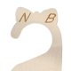thumbnail image 5 of Etiqueta organizadora de armario de 7 piezas, separadores de ropa para colgar, divisor de tamaño de armario de bebé de madera con patrón hermoso, para Macarena colgador de armario, 5 of 8