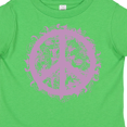 thumbnail image 4 of Inktastic Purple Peace Girls Toddler T-Shirt, 4 of 5