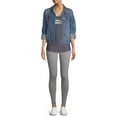 thumbnail image 2 of No Boundaries Juniors' Scoop Neck Tank, 2 of 5