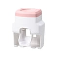 thumbnail image 2 of Wzzjkit Set Automatic Lazy Toothpaste Dispenser 5 Toothbrush Wall Mount, 2 of 3