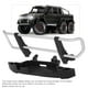 thumbnail image 4 of Metal Front Bumper & Base RC Car Accessory Parts Fit for TRX4 / TRX6 1/10 RC Crawler(Silver ), 4 of 4