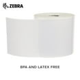 thumbnail image 7 of Zebra 4 x 4 in Direct Thermal Paper Labels Z-Perform 2000D Permanent Adhesive Shipping Labels - 1 in Core - 6 Rolls, 7 of 7