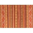 thumbnail image 1 of Ahgly Company Indoor Rectangle Oriental Orange Modern Area Rugs, 7' x 10', 1 of 4