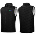 thumbnail image 1 of Chaqueta Térmica Chaleco con calefacción eléctrica Chaleco de invierno de 15 áreas para acampar al aire libre Senderismo L Ndcxsfigh Para Estrenar, 1 of 4