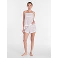thumbnail image 3 of Joyspun Women's Sleep Cotton Cami and Shorts Set with Lace Trim, Sizes XS-3X, 3 of 6