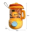 thumbnail image 5 of YIFAEUX Juicer Doll Fun Interactive Plush Toy Blender Funny Expression Toy Decorative Figurine Kids Birthday Gifts, 5 of 6