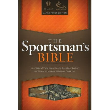 The Sportsman's Bible: Holman Christian Standard Bible, Camo Cover, Bonded Leather