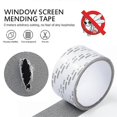 thumbnail image 1 of Window Screen Repair Tape Self Adhesive Mesh Tape Net Door Fix Patch Anti Insect Mosquito Mesh Broken Holes Repairing Grey, 1 of 4