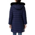 thumbnail image 4 of Winter Coat Womens Hooded Winter Puffer Jacket Windproof Outerwear Coat, Navy 2XL, 4 of 8