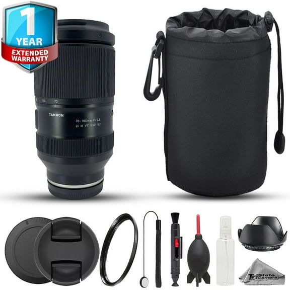 Tamron 70-180mm f/2.8 Di III VC VXD G2 Lens - 8pc Starter Kit  1 Yr Warranty