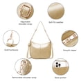 thumbnail image 3 of HuaAngel Shoulder Bag Fashion Retro Large Capacity Tote Bag for Women with Two Shoulder Strap, 3 of 6