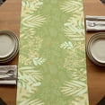 thumbnail image 5 of Table Runners 108 Inches Long Dress Scarves, Sage Green Leaves Farmhouse Coffee/Dining/Kitchen Table Runner for Living Room, Summer Botanical Pastoral 13x108 Inch, 5 of 9