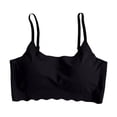 thumbnail image 4 of LRen Girls Training Bras, Seamless Bralette for Girls, Non Padded Wirefree Sports Camisole Soft Comfort Training Top 3PCS, 4 of 5