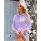 thumbnail image 4 of Camisas con botones Mutitop C2-Purple para Mujer - XS, 4 of 5
