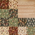 thumbnail image 2 of SunWMart Vintage Floral Scrapbook Paper Pad, Flower Patterned Cardstock Paper Pads, 6x6 Inch 48 Sheets Single-Sided Junk Journal Scrapbooking Paper for Card Making Cottagecore Picture Art Collage, 2 of 5