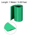 thumbnail image 3 of Unique Bargains Heat Shrink Tubes 75mm Flat Width Wrap for Three 18650 1 Meter Green, 3 of 4