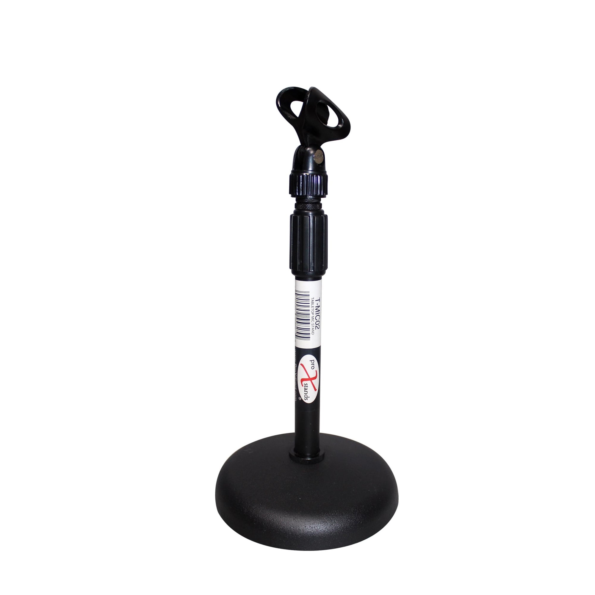 ProX T-MIC02 Desktop Microphone Stand with 6" Round Base