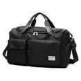 thumbnail image 3 of Bolso Weekender para mujeres y hombres impermeable bolso de noche bolso mensajero bolso de gimnasio, 3 of 9