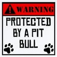 thumbnail image 2 of CafePress - Protected By A Pit Bull Body Suit - Baby Light Bodysuit, Size Newborn - 24 Months, 2 of 4